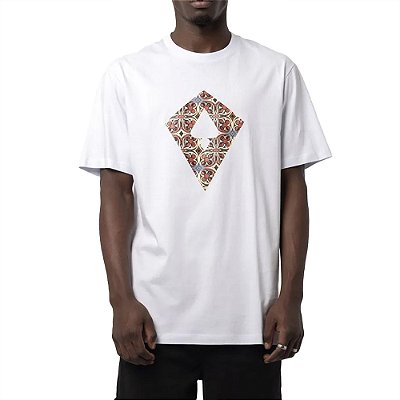 Camiseta MCD Pipa Vitral Textura SM25 Masculina Branco