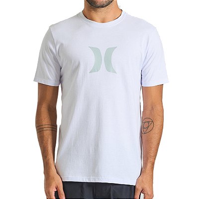 Camiseta Hurley Icon SM25 Masculina Branco