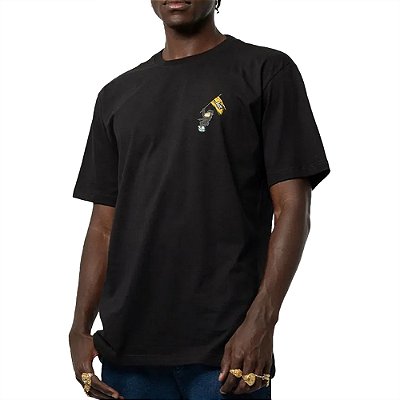 Camiseta Lost World Domination Lost SM25 Masculina Preto