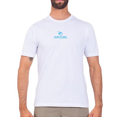 Camiseta Rip Curl Icon SM25 Masculina Branco