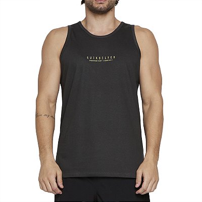 Regata Quiksilver Hibiscus Pop SM25 Masculina Cinza Escuro