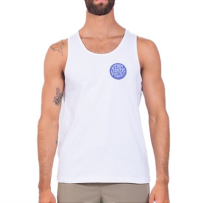 Regata Rip Curl Front Wettie SM25 Masculina Branco