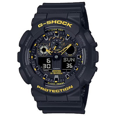Relógio G-Shock GA-100CY-1ADR Preto