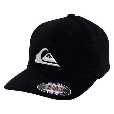 【2024春夏新作】 Curva Aba Quiksilver Boné Hologram Black SM25 Logo Omni バイクウェア・装備