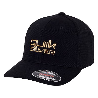 Boné Quiksilver Aba Curva Omni Chrome Line SM25 Black