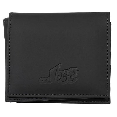 Carteira Lost Wallet Emborrachada SM25 Preto