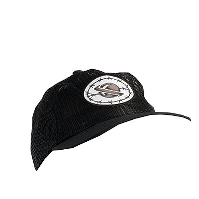 Boné Lost Aba Reta Trucker Barbed Wire SM25 Preto