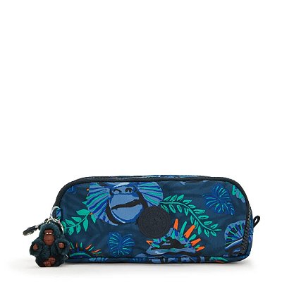Estojo Kipling Gitroy Blue Monkey Fun