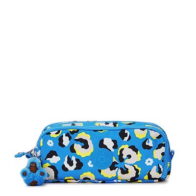 Estojo Kipling Gitroy Leopard Floral