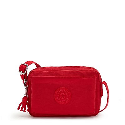 Bolsa Kipling Abanu Red Rouge