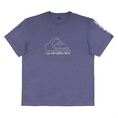 Camiseta Quiksilver New Tour Plus Size SM25 Azul Escuro