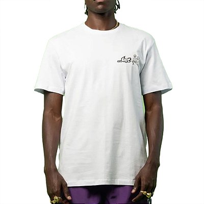 Camiseta Lost Joker Punch Lost SM25 Masculina Branco