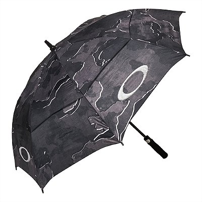 Guarda Chuva Oakley Wind Proof Umbrella Metal Camo Black