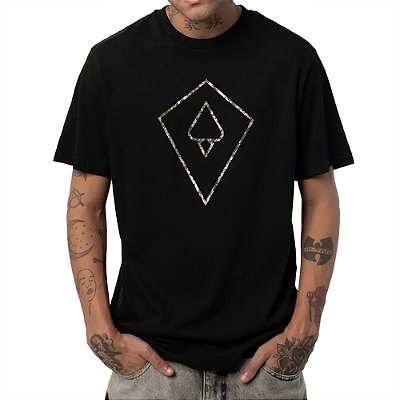 Camiseta MCD Pipa Espada Desgaste SM25 Masculina Preto