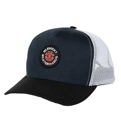 Boné Element Aba Curva 92 Trucker SM25 Marinho
