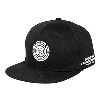 Boné Element Aba Reta Treelogo SM25 Preto