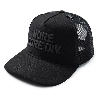 Boné MCD Aba Curva Trucker More Core Div SM25 Preto