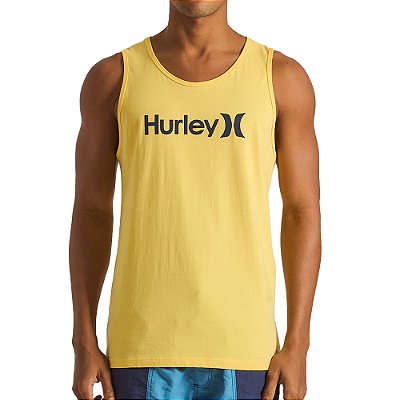 Regata Hurley O&O Solid SM25 Masculina Amarelo