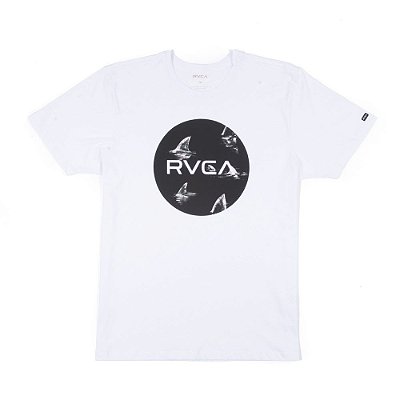 Camiseta RVCA Motors Fill Up Branca