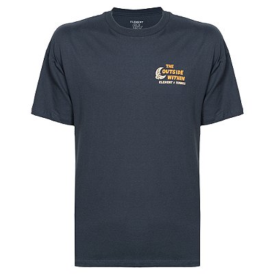 Camiseta Element The Gathering Plus Size SM25 Marinho