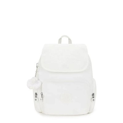 Mochila Kipling City Zip S Pure Alabaster