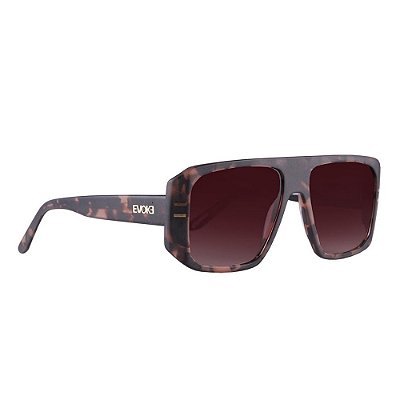 Óculos de Sol Evoke Evk 30 Brg01 Turtle Brown Gold Brown