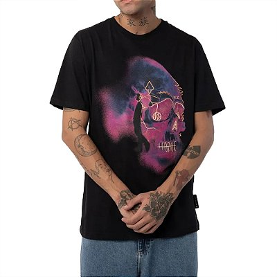 Camiseta MCD Caveira Raio X SM25 Masculina Preto
