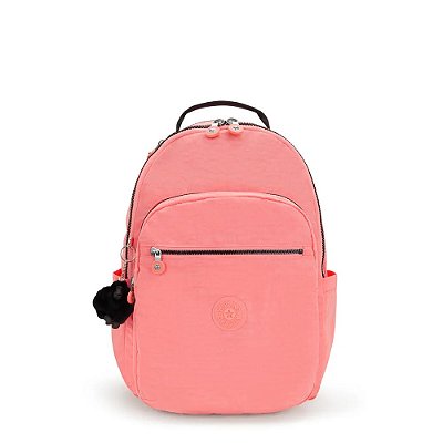 Mochila Kipling Seoul Peach Peace