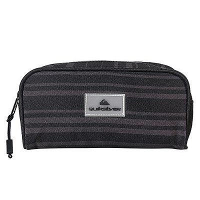 Estojo Simples Esportivo Quiksilver Wave Rider 02 Preto