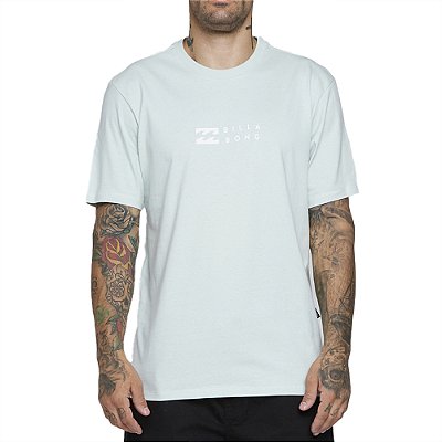 Camiseta Billabong United Color SM25 Masculina Verde Claro