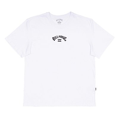 Camiseta Billabong Mid Arch Plus Size SM25 Masculina Branco