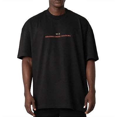 Camiseta MCD Box-Fit Shadows Assassins SM25 Masculina Preto