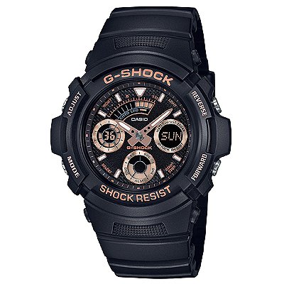 Relógio G-Shock AW-591GBX-1A4DR Preto/Rosa