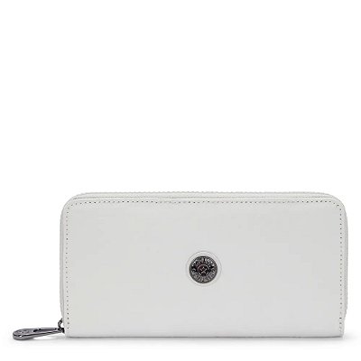 Carteira Kipling Money World Silver Night