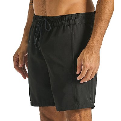 Bermuda Hurley Block 17" SM25 Masculina Preto