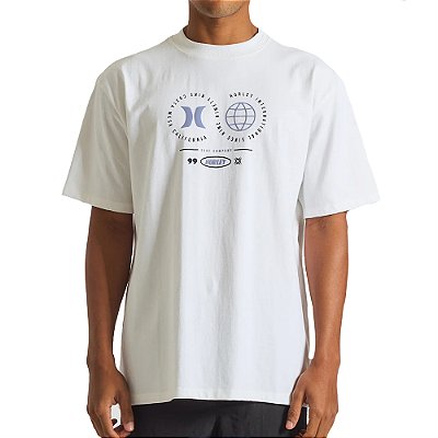 Camiseta Hurley Esp Infinity SM25 Masculina Branco