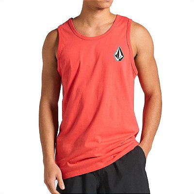 Regata Volcom Iconic SM25 Masculina Vermelho