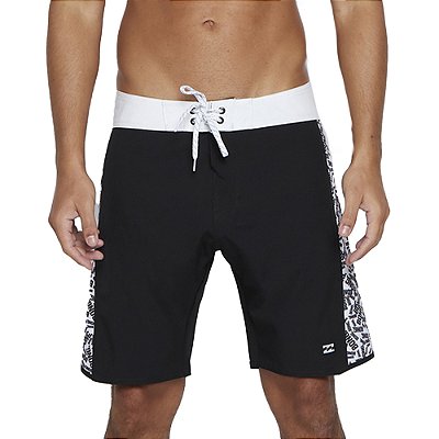 Bermuda Billabong Bong Pro 19" SM25 Masculina Preto