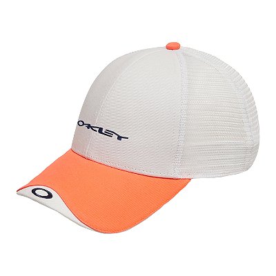 Boné Oakley Aba Curva Classic Trucker WT25 White/Neon Orange