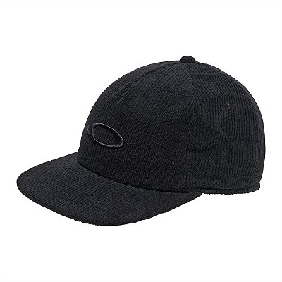 Boné Oakley Aba Curva Ellipse Corduroy WT25 Blackout