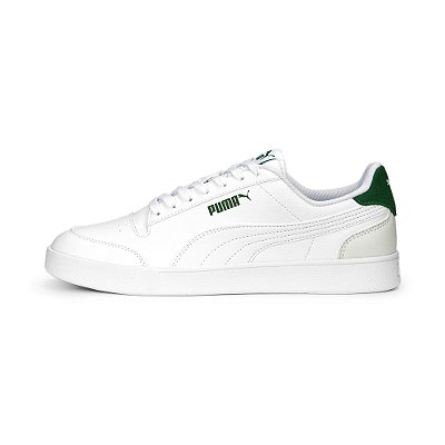Tênis Puma Shuffle White/Vapor Gray/Archive Green