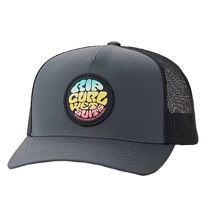 Boné Rip Curl Aba Curva Wetsuit Icon Trucker WT25 Washed