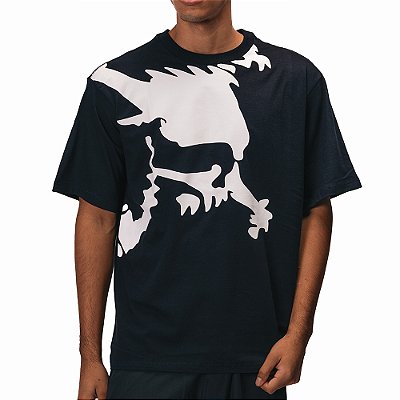 Camiseta Oakley Iconic Skull WT25 Masculina Blackout