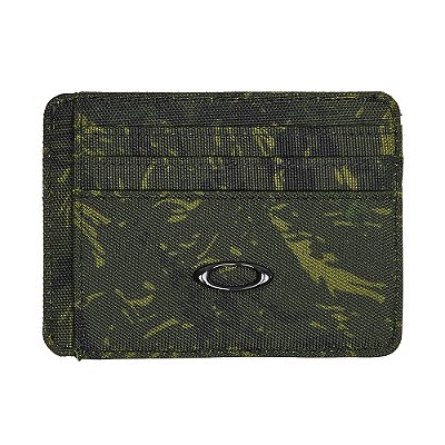 Carteira Oakley Ellipse Card WT25 Tiger Mountain Camo GN