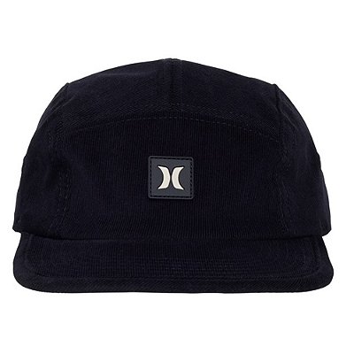 Boné Hurley Aba Curva Five Velvet WT25 Preto