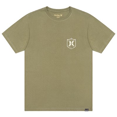 Camiseta Hurley Eagle WT25 Masculina Militar