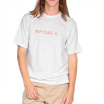Camiseta Rip Curl New Icon Sphere WT25 Masculina Bone