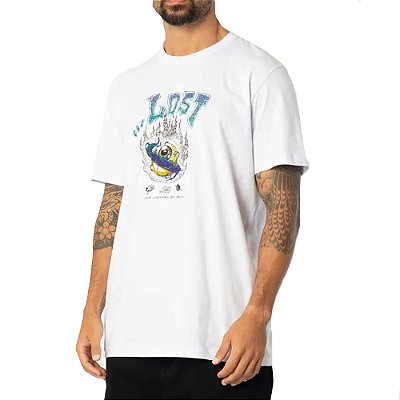 Camiseta Lost Saturn Eye WT25 Masculina Branco