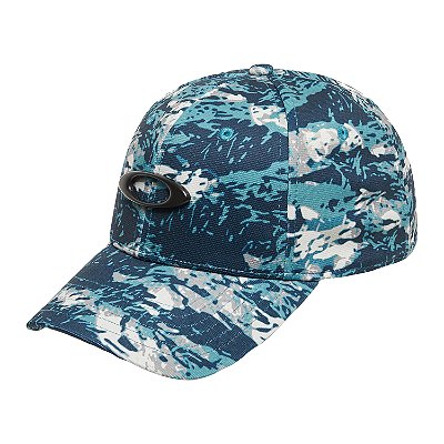 Boné Oakley Aba Curva Tincan Cap Tiger Camo Pacific