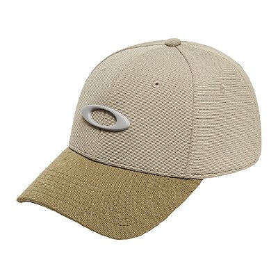 Boné Oakley Aba Curva Tincan Cap Boulder/Army/Cement